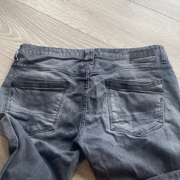 Men's Japan Rags Gray Denim Jeans - Picture 7 of 12